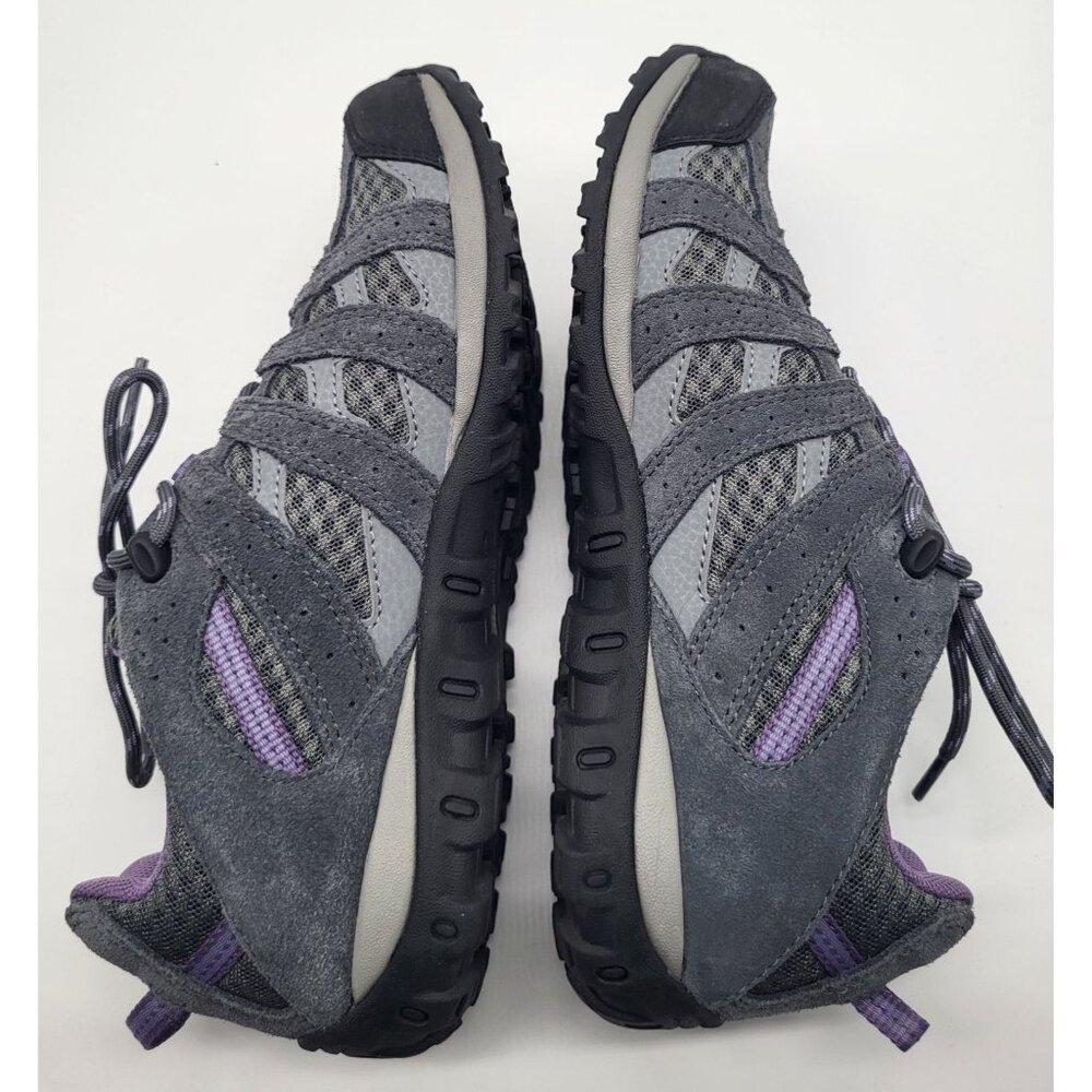 Columbia Womens SZ 9 Redmond Sneakers Graphite/Dusty Iris Purple BL3948-053 Hike - Picture 7 of 8